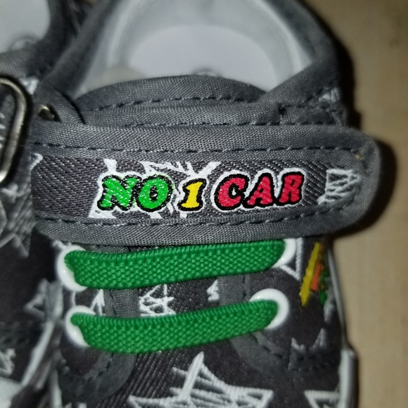 Chulis Gray/Green Ruby Sneakers Sz 5 - Picture 7 of 10